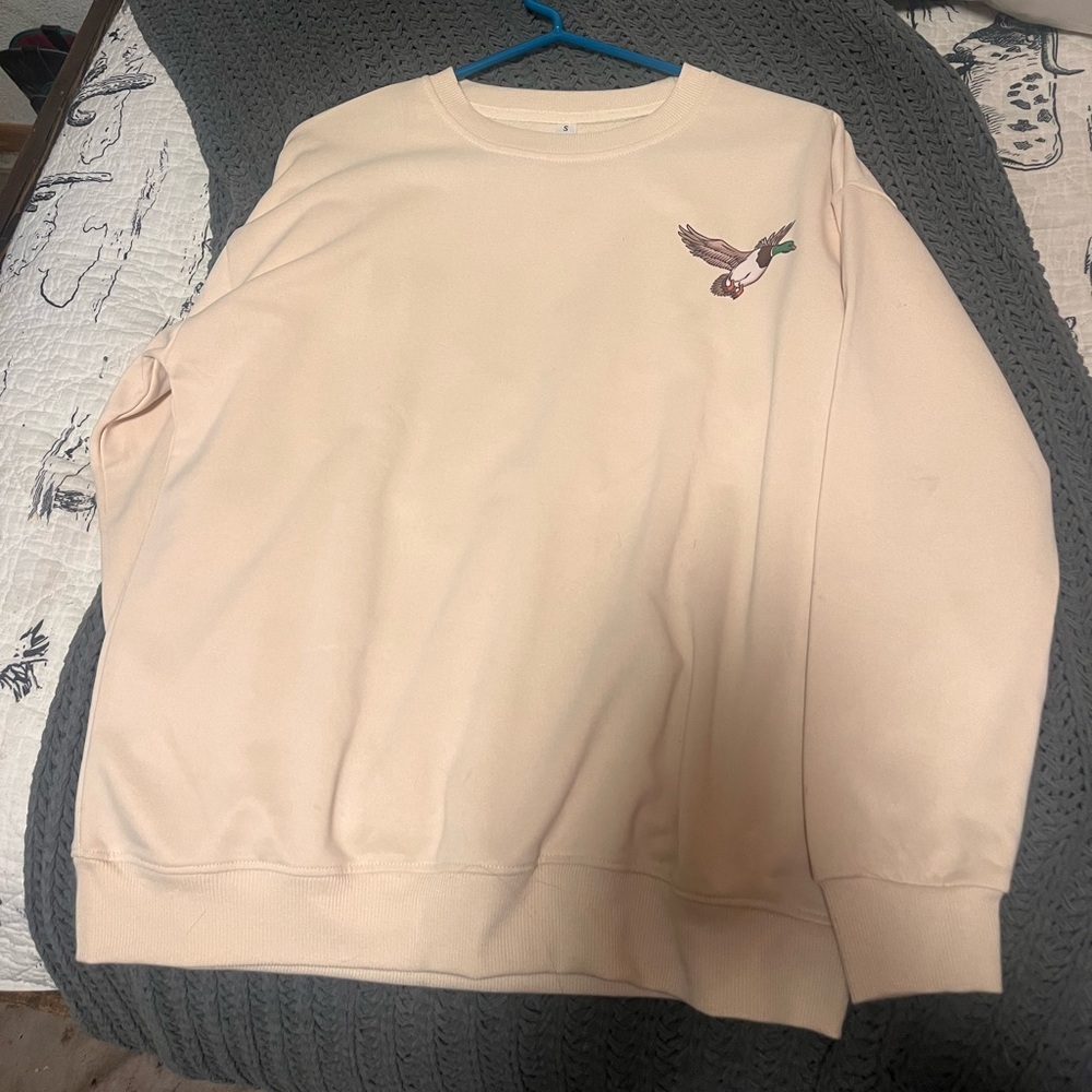 Duck hunting crew neck